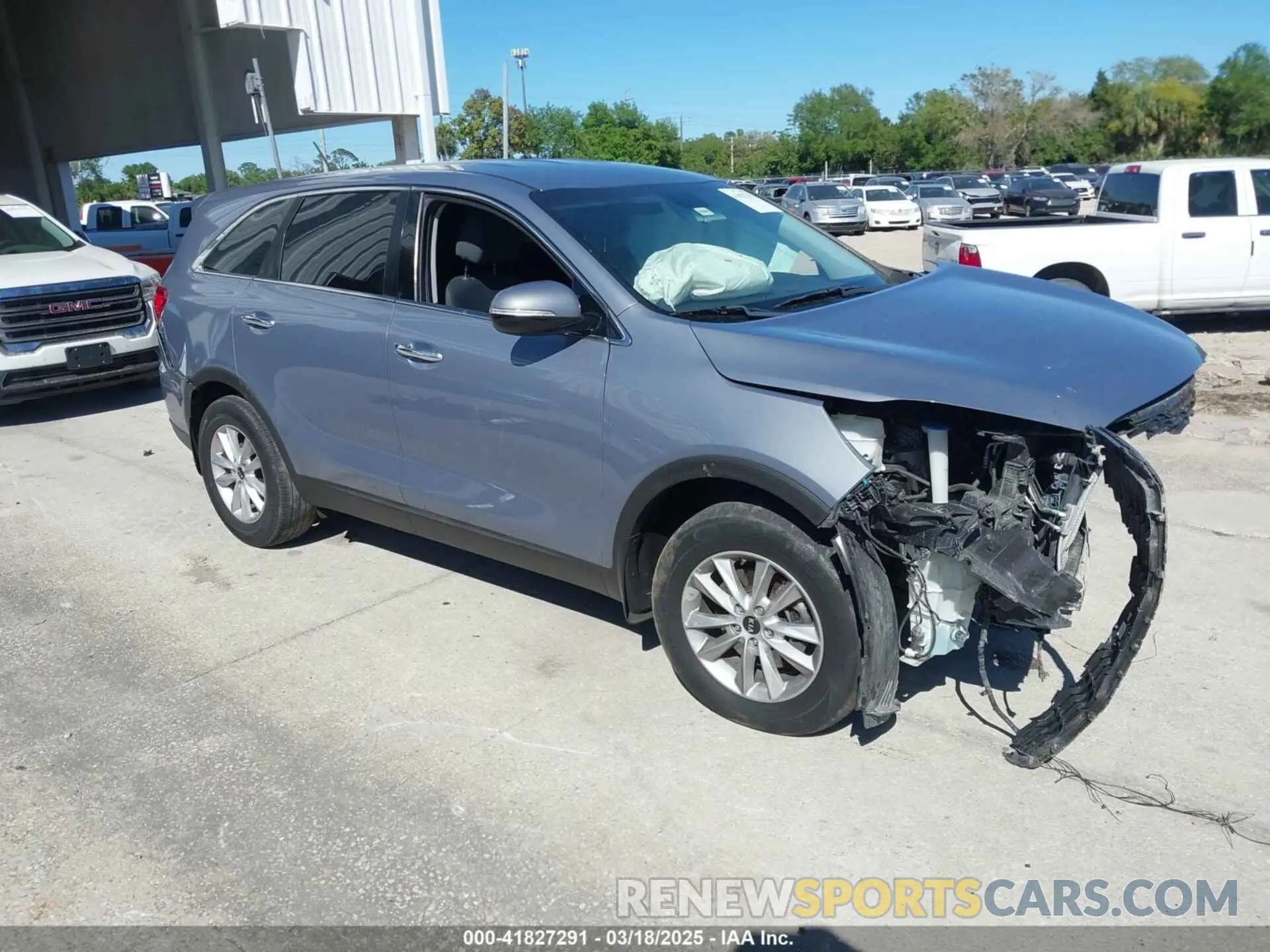 1 fotografías del automóvil dañado 5XYPG4A3XKG605229 KIA SORENTO 2019
