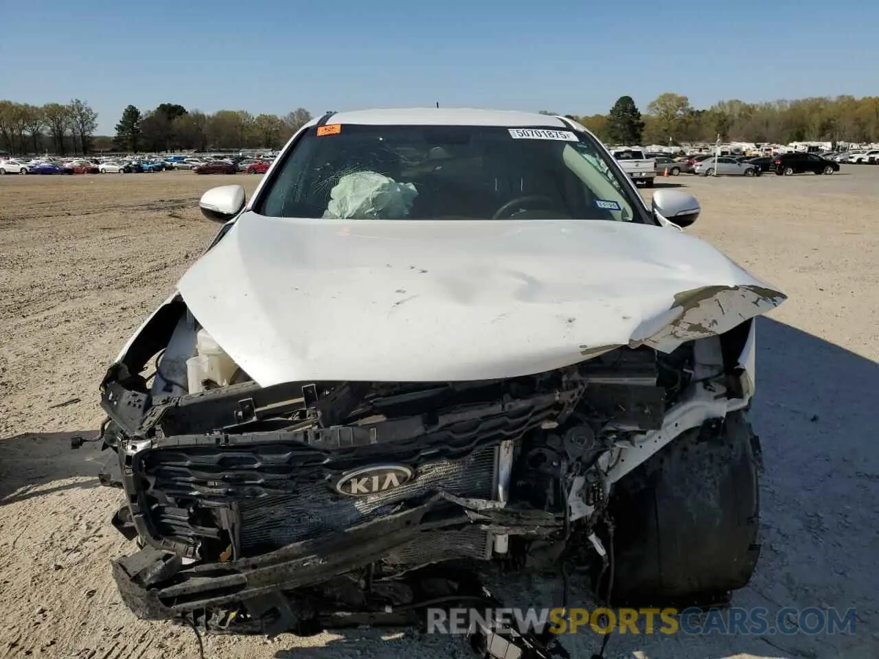 5 fotografías del automóvil dañado 5XYPG4A50KG489508 KIA SORENTO 2019