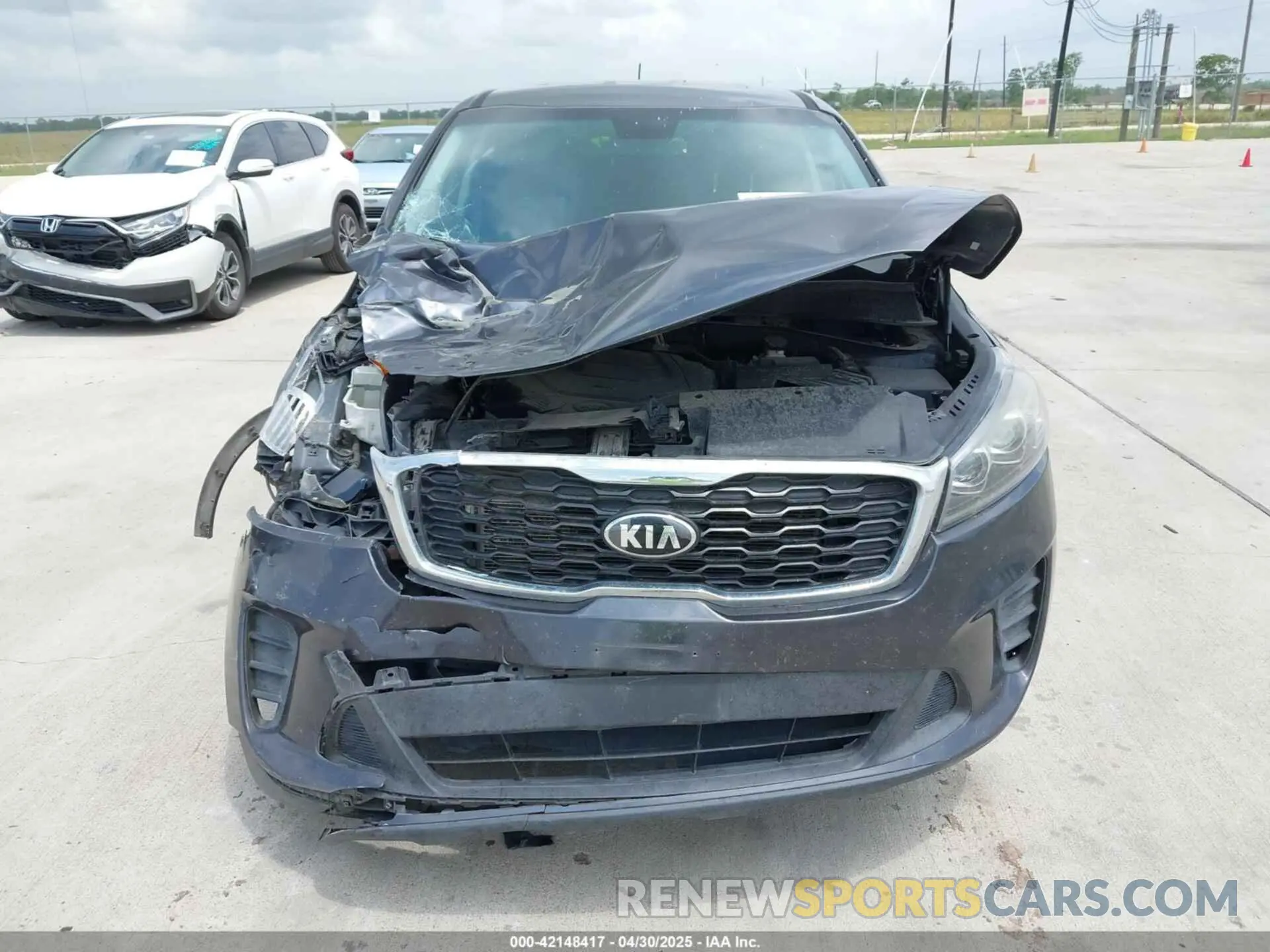 12 fotografías del automóvil dañado 5XYPG4A51KG441192 KIA SORENTO 2019