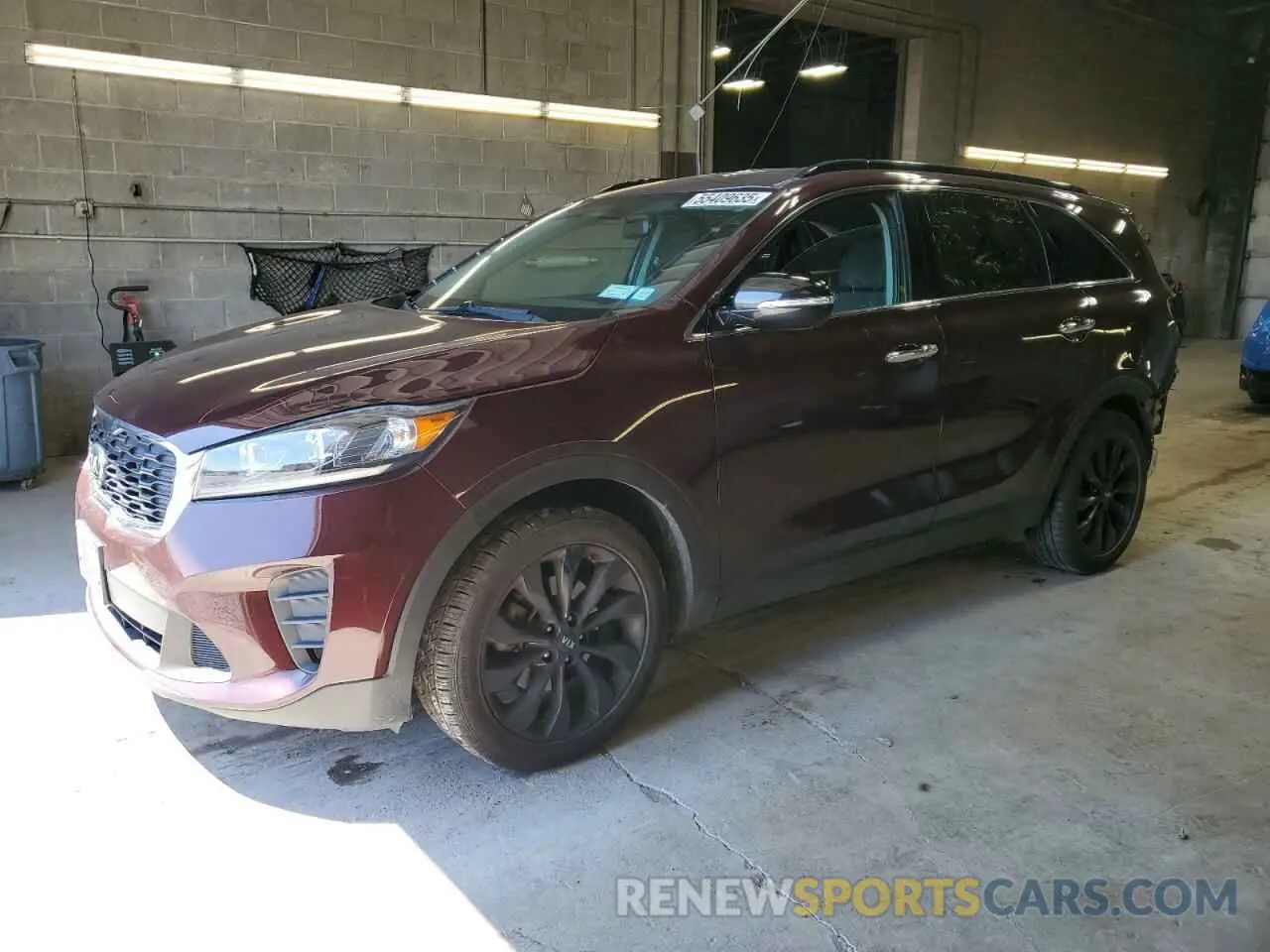 1 fotografías del automóvil dañado 5XYPG4A51KG600289 KIA SORENTO 2019