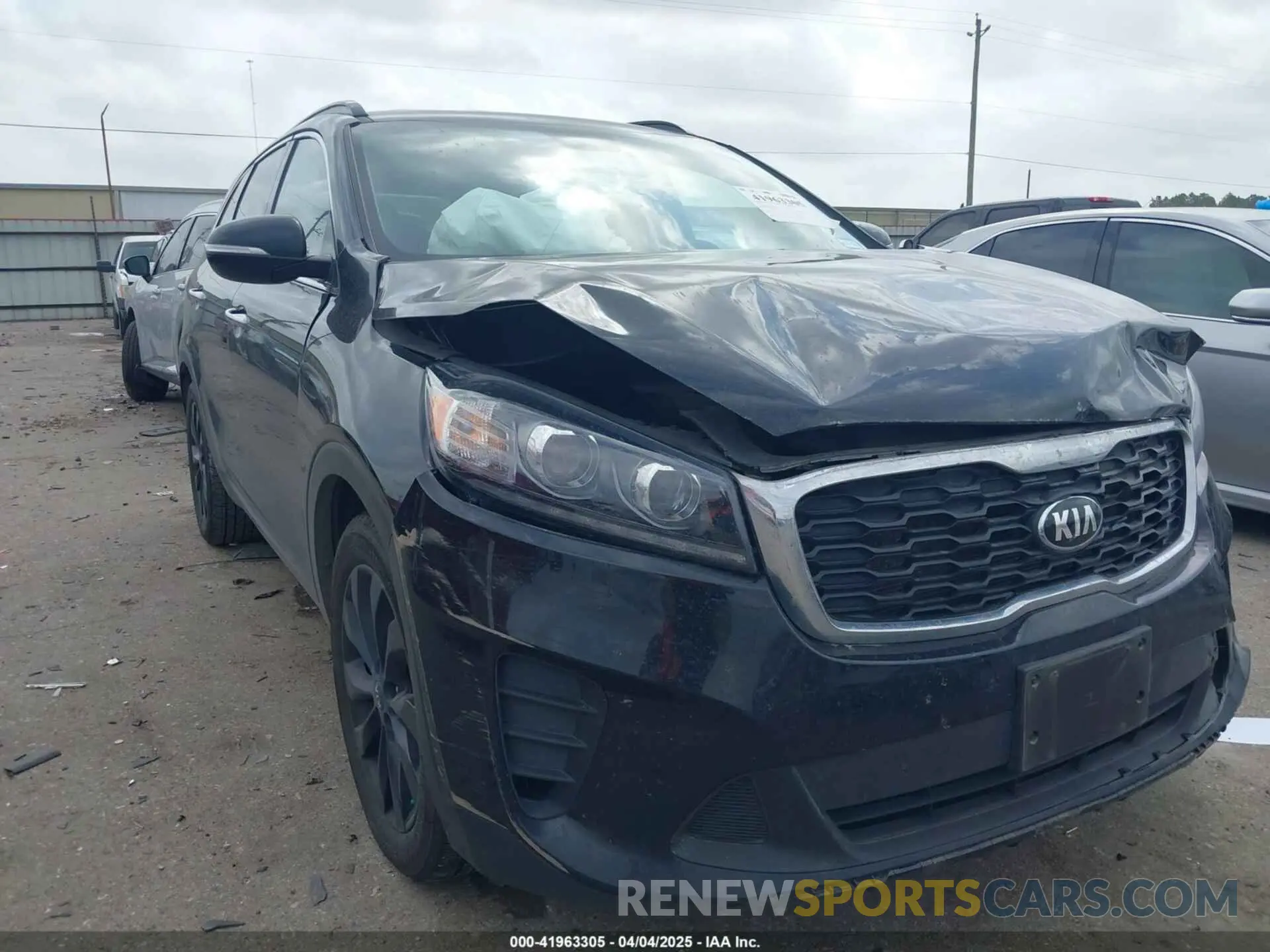 1 fotografías del automóvil dañado 5XYPG4A51KG609865 KIA SORENTO 2019