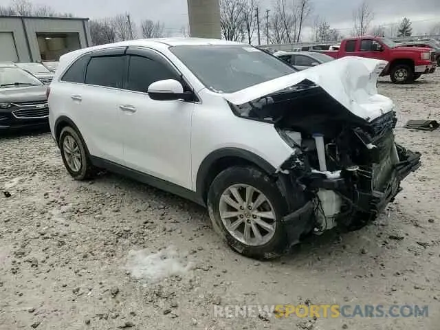 15 fotografías del automóvil dañado 5XYPG4A52KG494919 KIA SORENTO 2019