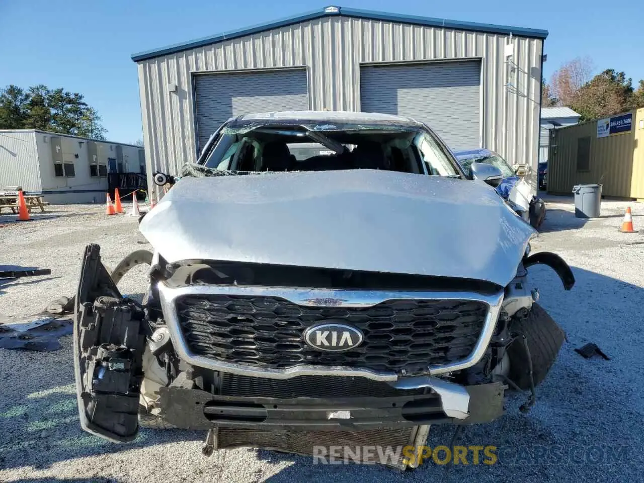 5 fotografías del automóvil dañado 5XYPG4A56KG571713 KIA SORENTO 2019