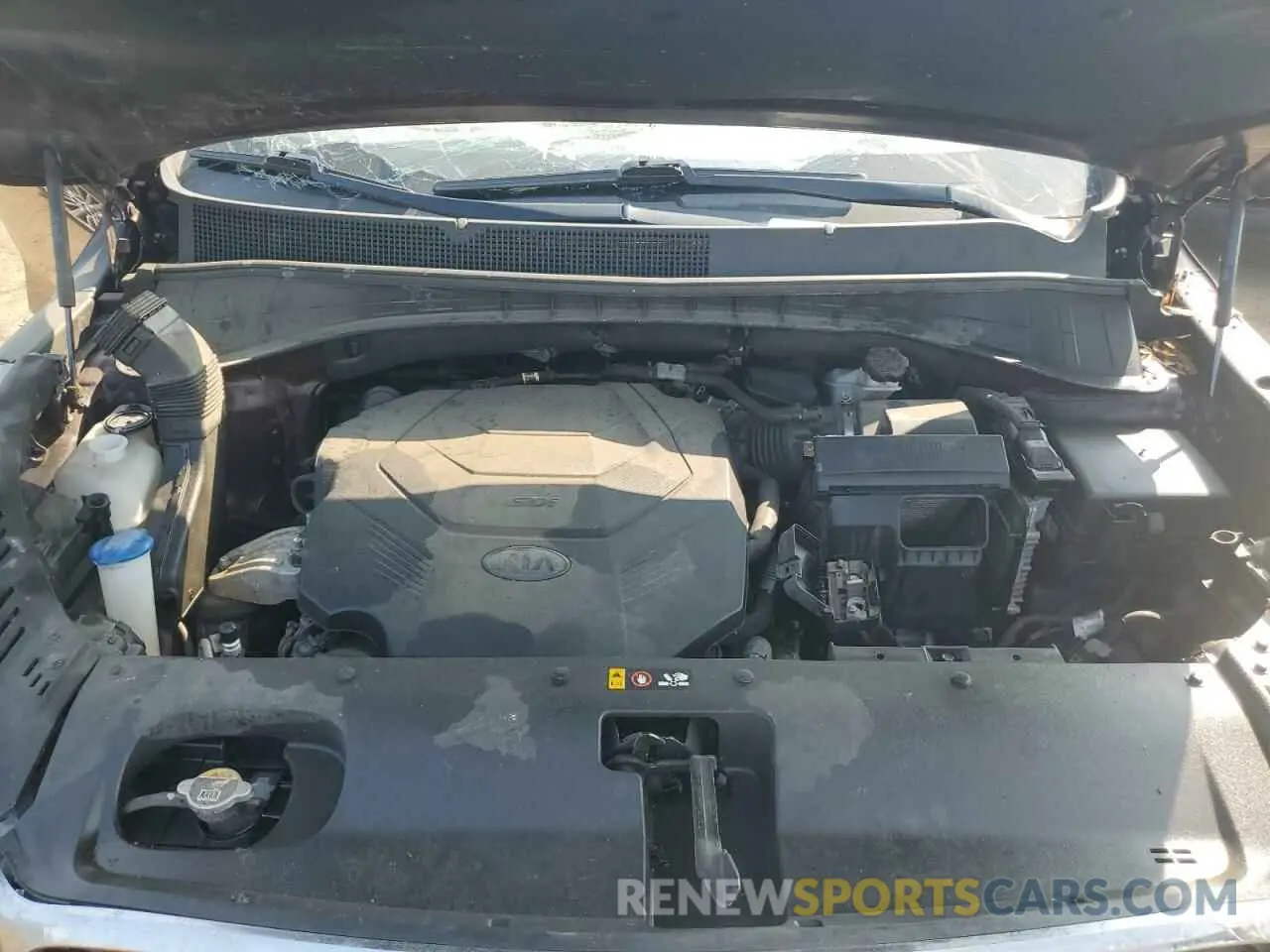 11 fotografías del automóvil dañado 5XYPG4A57KG558369 KIA SORENTO 2019