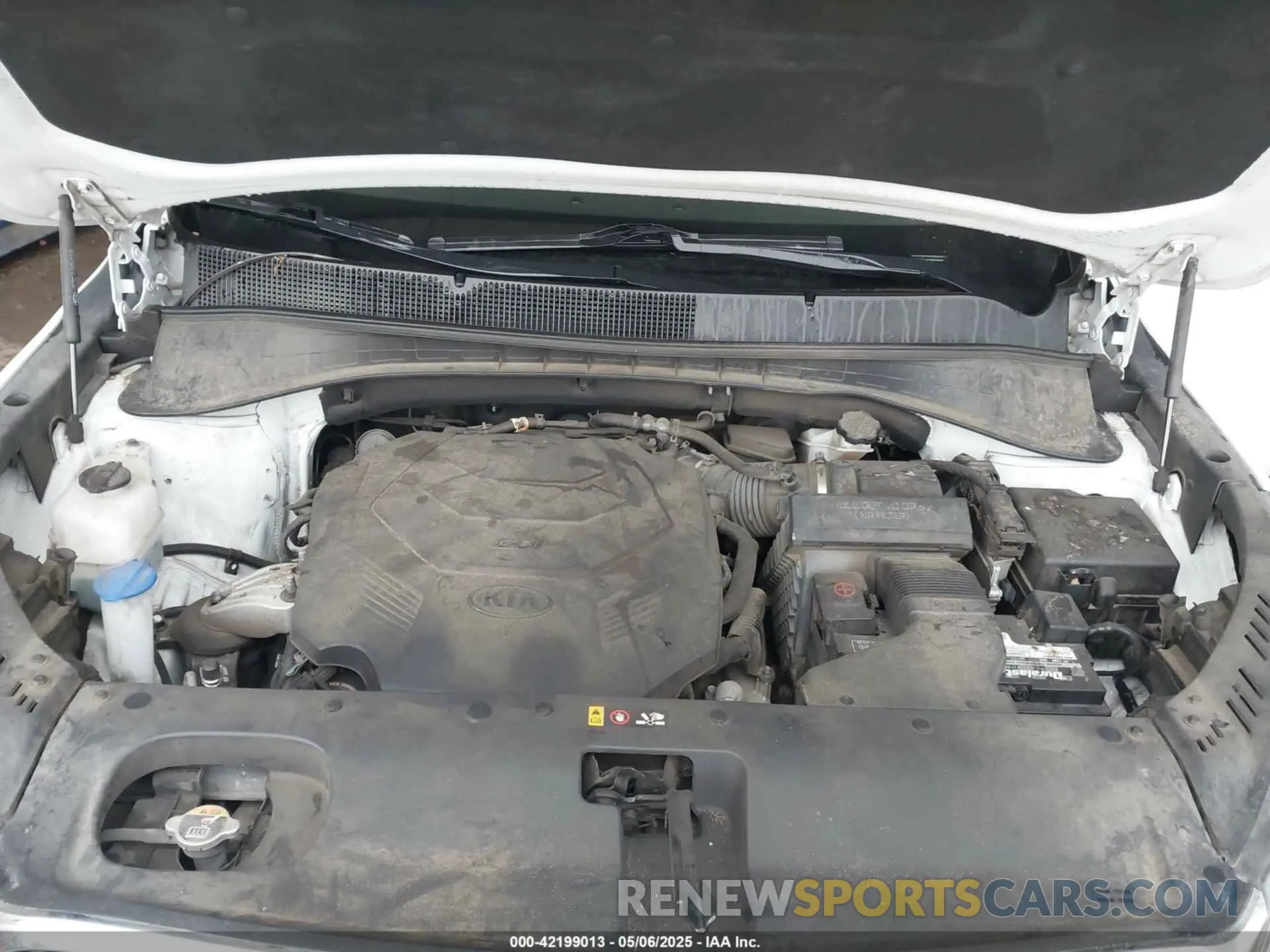 10 fotografías del automóvil dañado 5XYPG4A57KG609790 KIA SORENTO 2019