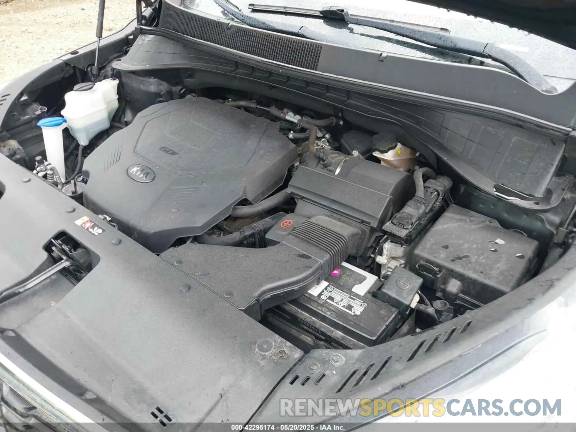 10 fotografías del automóvil dañado 5XYPG4A58KG487814 KIA SORENTO 2019