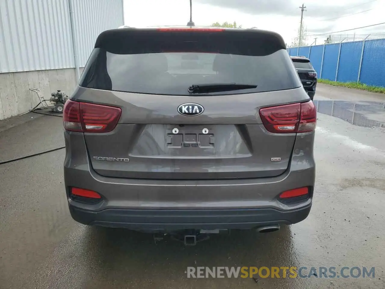 6 fotografías del automóvil dañado 5XYPGDA33KG468537 KIA SORENTO 2019