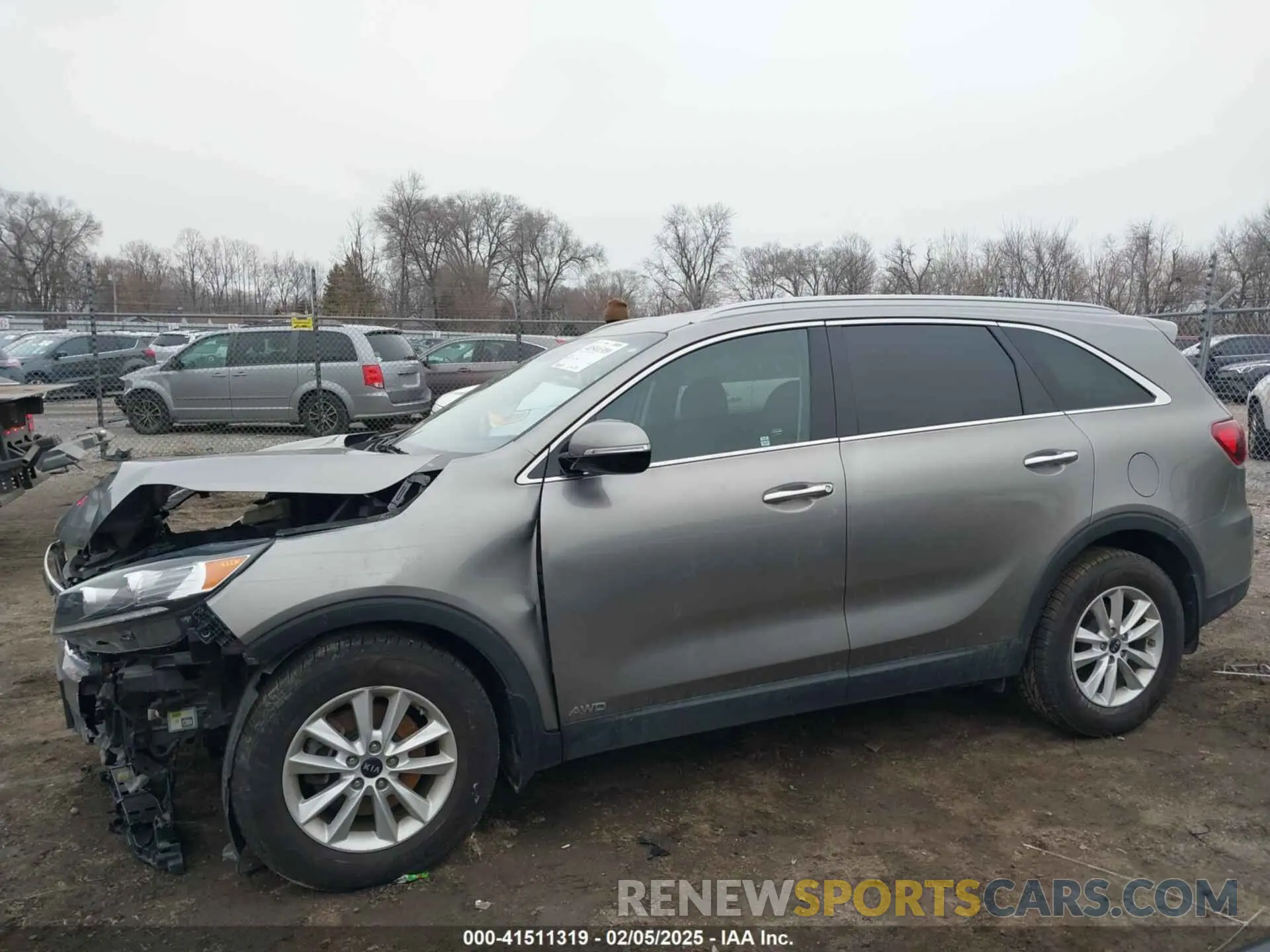 14 fotografías del automóvil dañado 5XYPGDA33KG508972 KIA SORENTO 2019