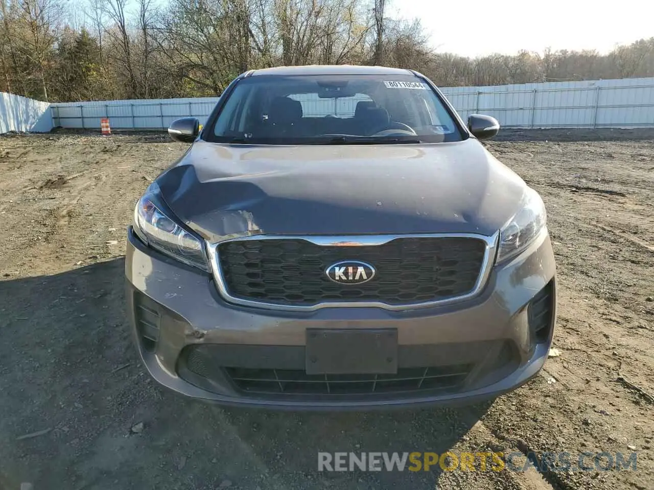 5 fotografías del automóvil dañado 5XYPGDA33KG574406 KIA SORENTO 2019