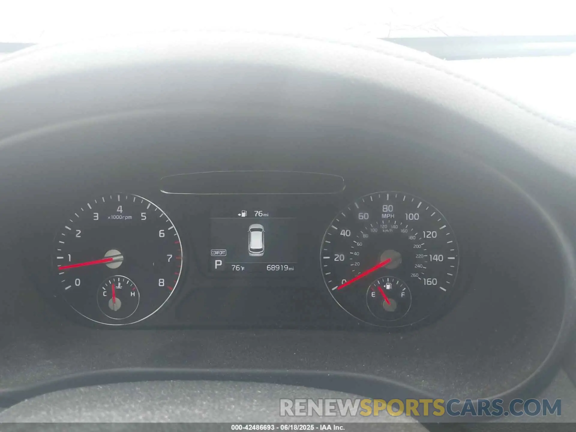 7 fotografías del automóvil dañado 5XYPGDA35KG438942 KIA SORENTO 2019