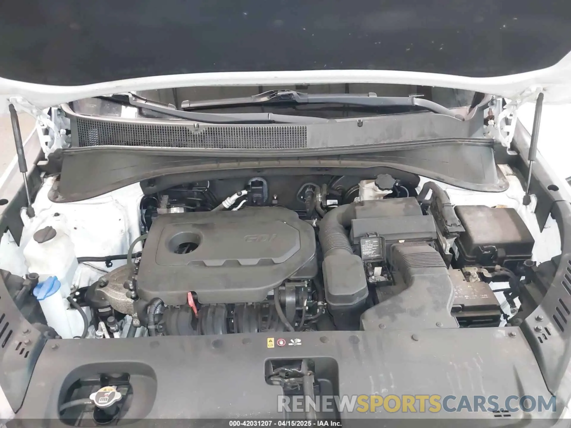 10 fotografías del automóvil dañado 5XYPGDA35KG451755 KIA SORENTO 2019