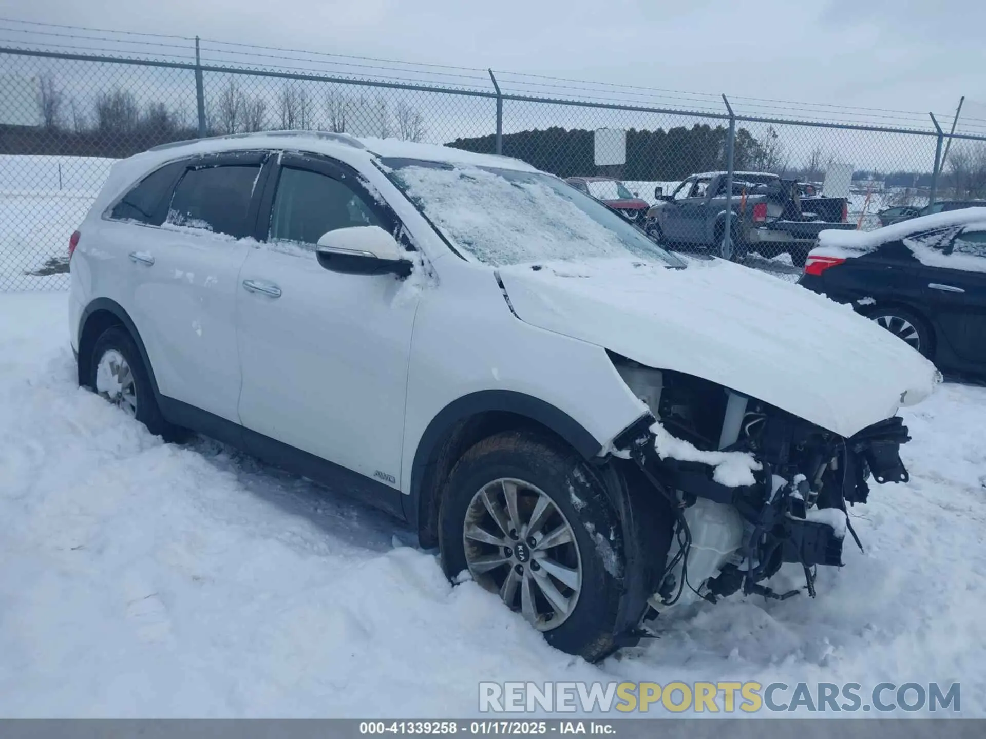 1 fotografías del automóvil dañado 5XYPGDA36KG591197 KIA SORENTO 2019