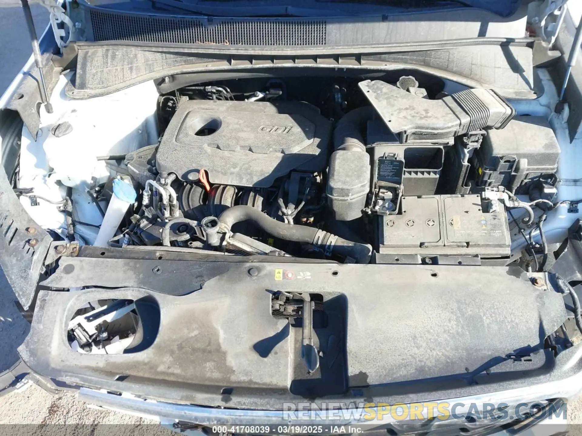10 fotografías del automóvil dañado 5XYPGDA37KG526732 KIA SORENTO 2019