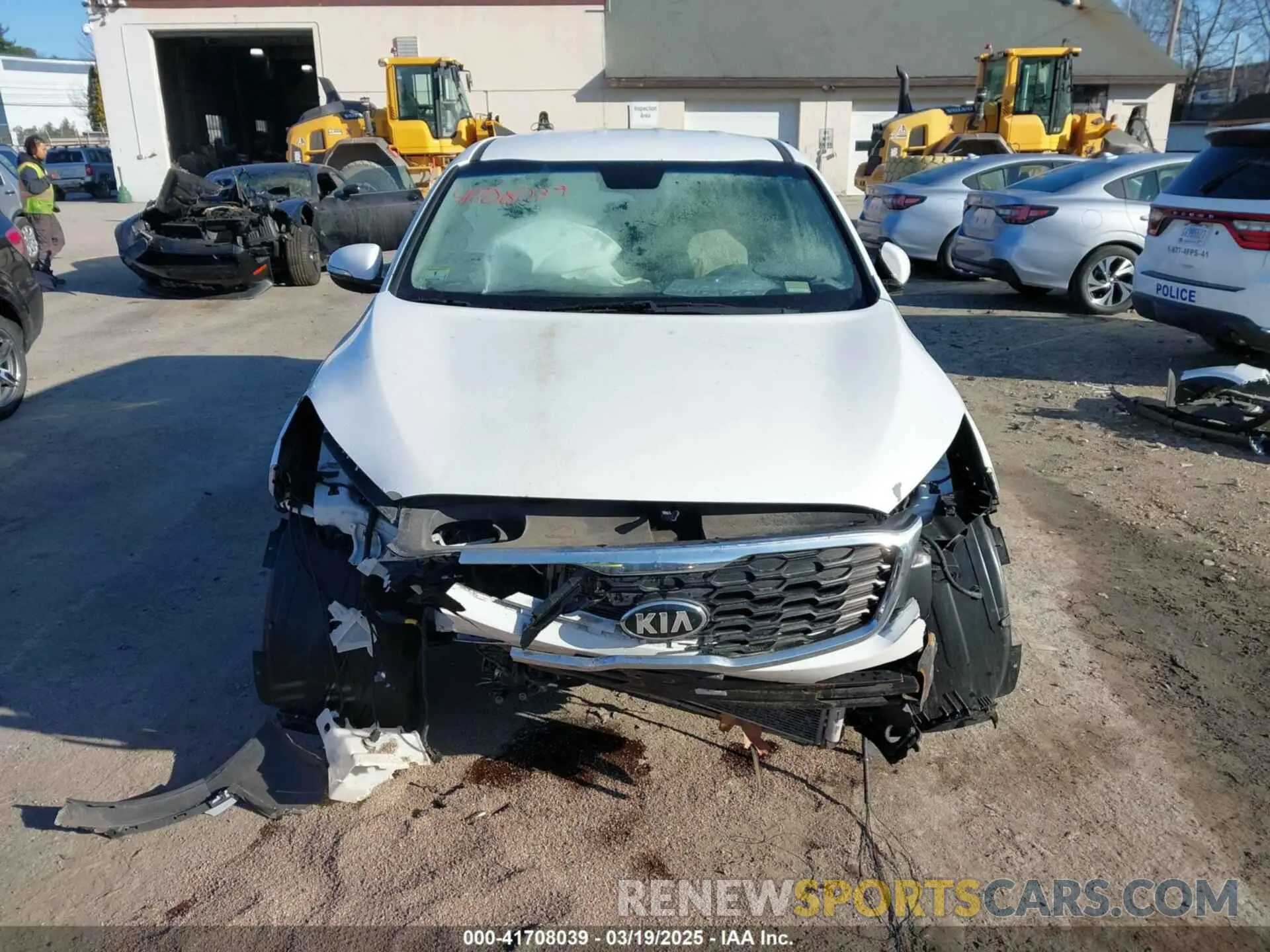 13 fotografías del automóvil dañado 5XYPGDA37KG526732 KIA SORENTO 2019