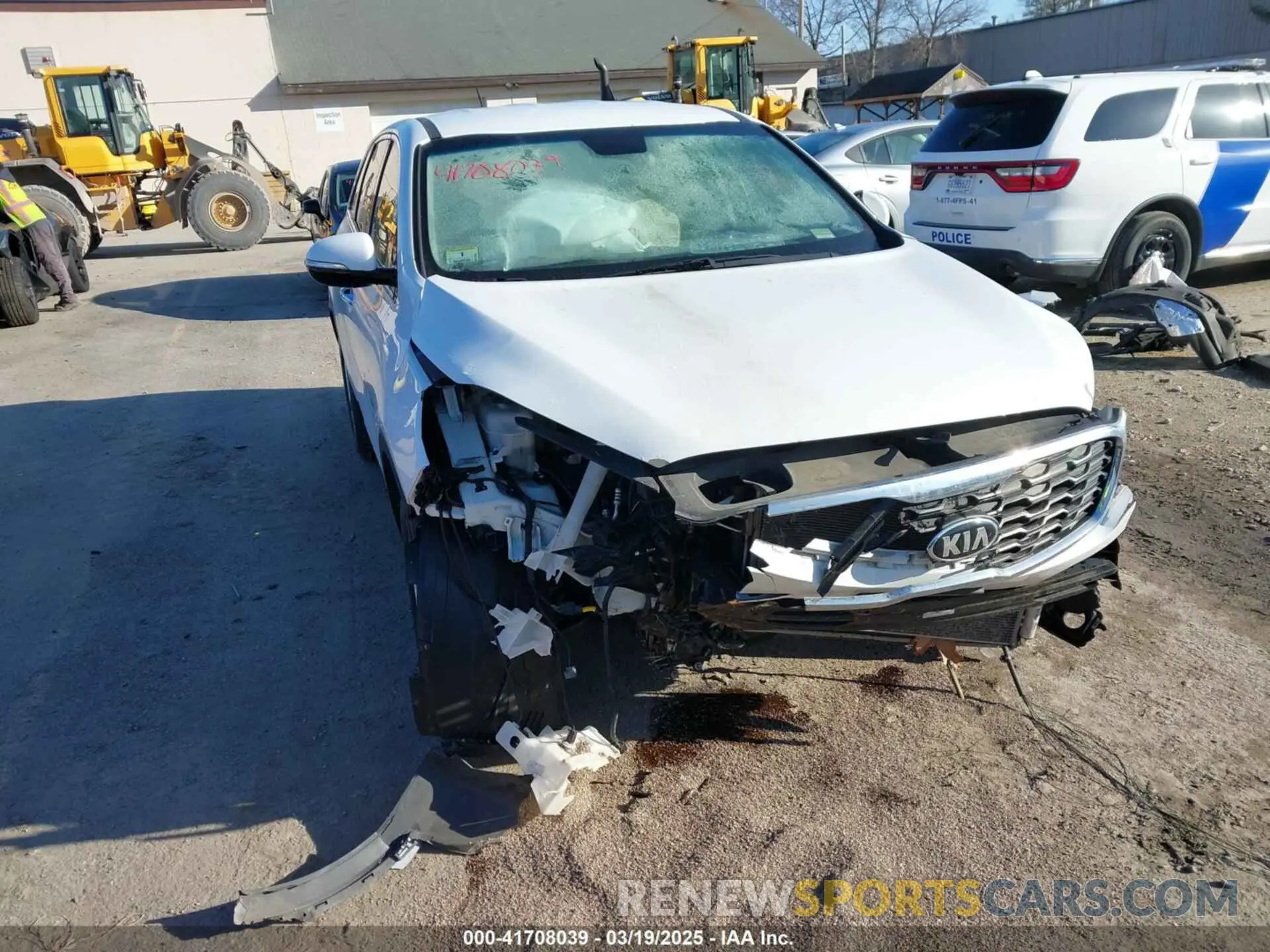 6 fotografías del automóvil dañado 5XYPGDA37KG526732 KIA SORENTO 2019