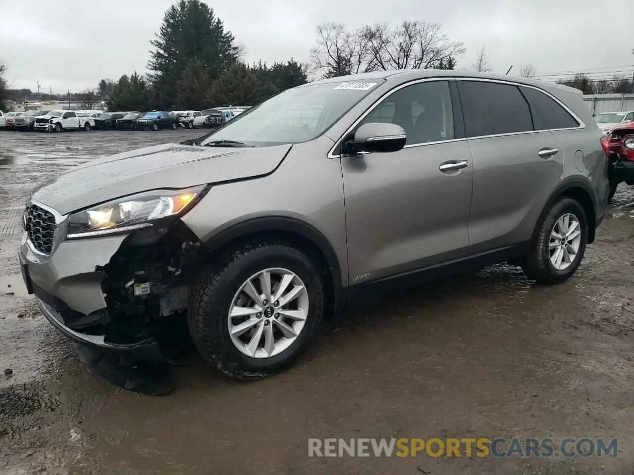 1 fotografías del automóvil dañado 5XYPGDA38KG429636 KIA SORENTO 2019