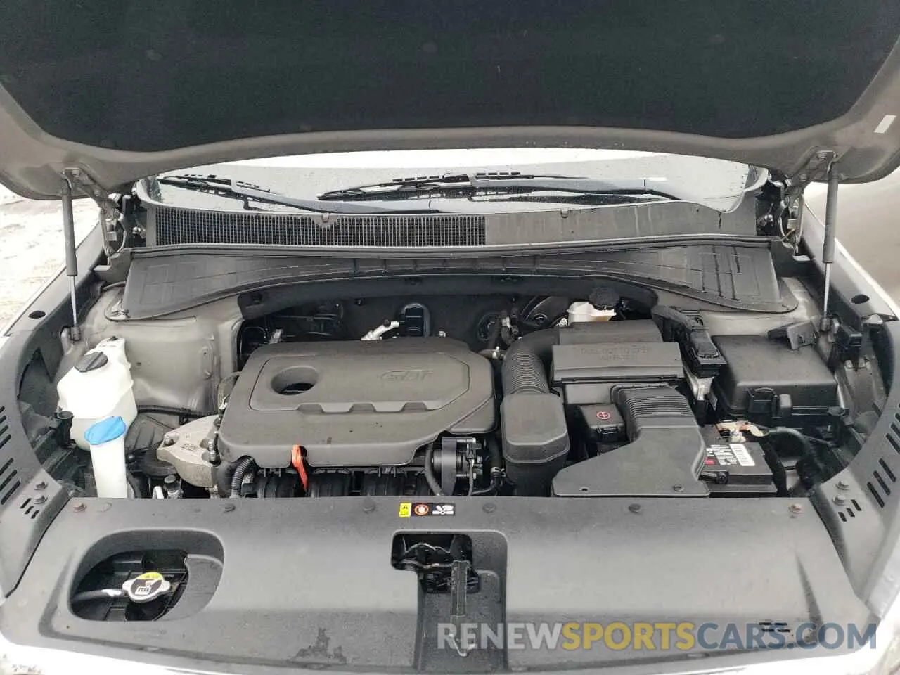 12 fotografías del automóvil dañado 5XYPGDA38KG429636 KIA SORENTO 2019