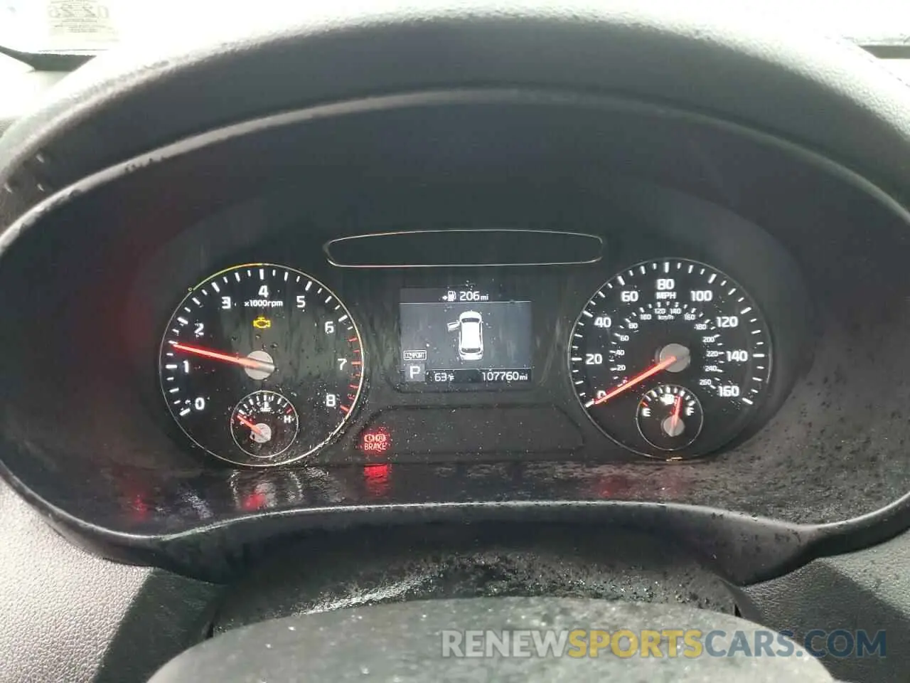 9 fotografías del automóvil dañado 5XYPGDA38KG545208 KIA SORENTO 2019