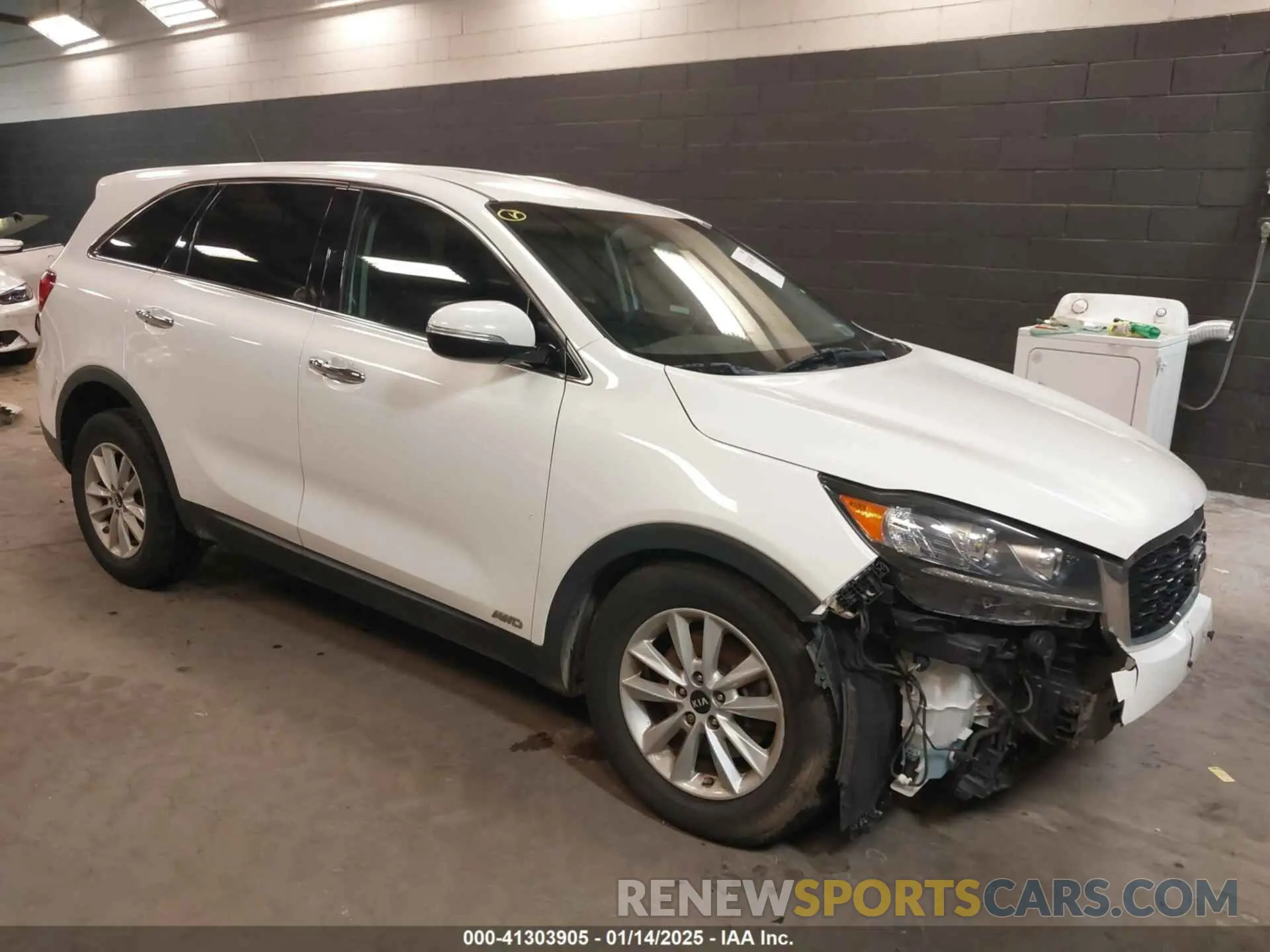 1 fotografías del automóvil dañado 5XYPGDA38KG558444 KIA SORENTO 2019