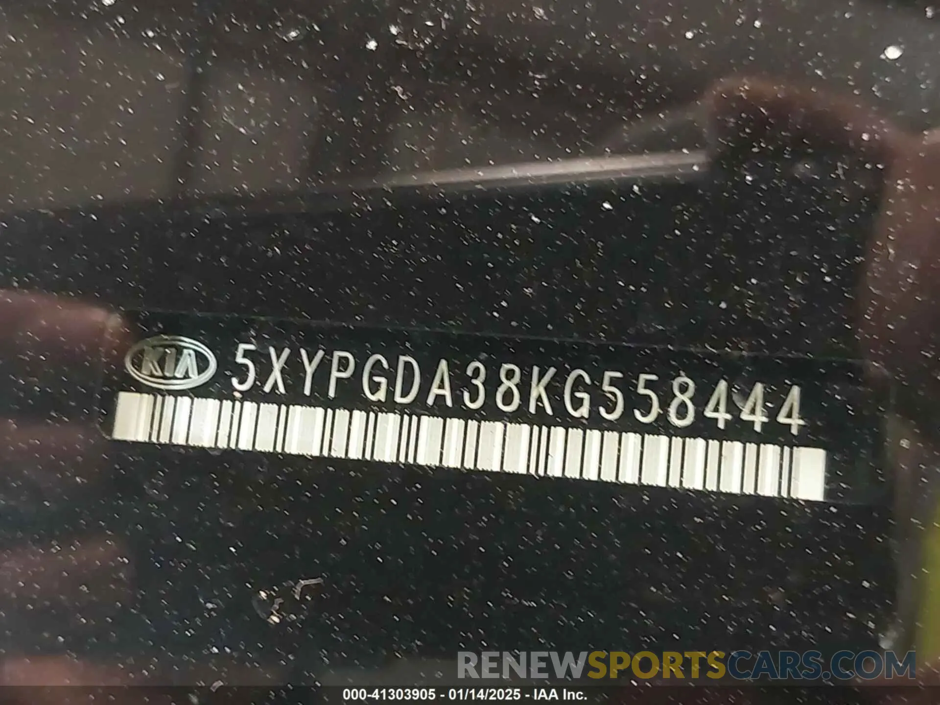 18 fotografías del automóvil dañado 5XYPGDA38KG558444 KIA SORENTO 2019