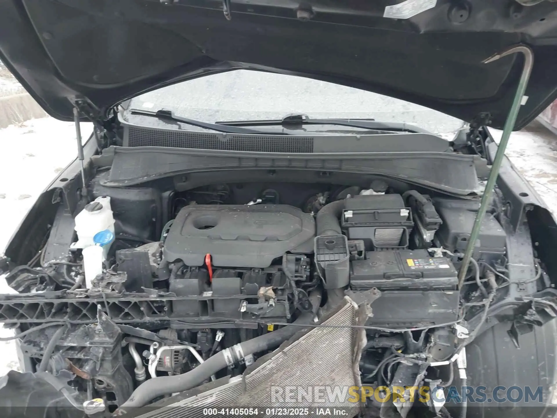 10 fotografías del automóvil dañado 5XYPGDA38KG575647 KIA SORENTO 2019