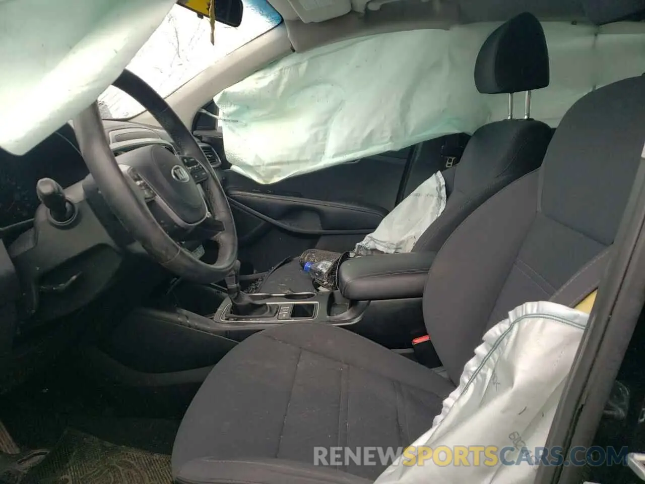 7 fotografías del automóvil dañado 5XYPGDA38KG606136 KIA SORENTO 2019