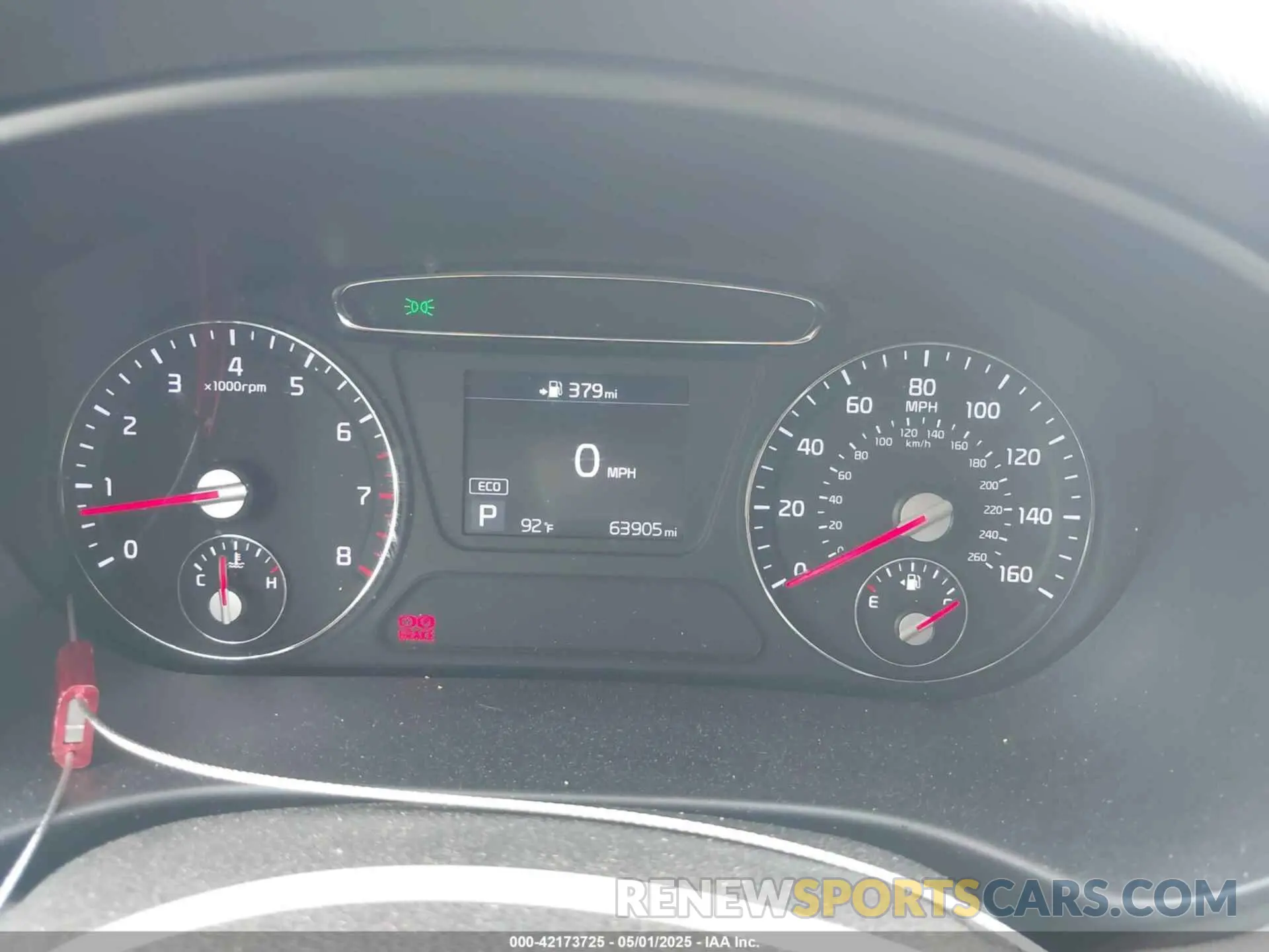 7 fotografías del automóvil dañado 5XYPGDA39KG478036 KIA SORENTO 2019