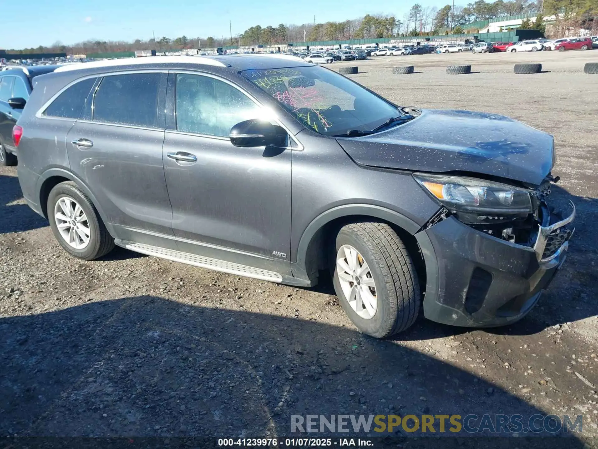 1 fotografías del automóvil dañado 5XYPGDA3XKG437009 KIA SORENTO 2019