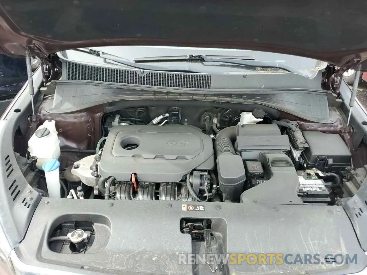 11 fotografías del automóvil dañado 5XYPGDA3XKG558803 KIA SORENTO 2019