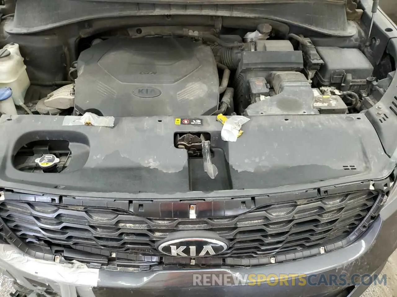 12 fotografías del automóvil dañado 5XYPGDA50KG482901 KIA SORENTO 2019