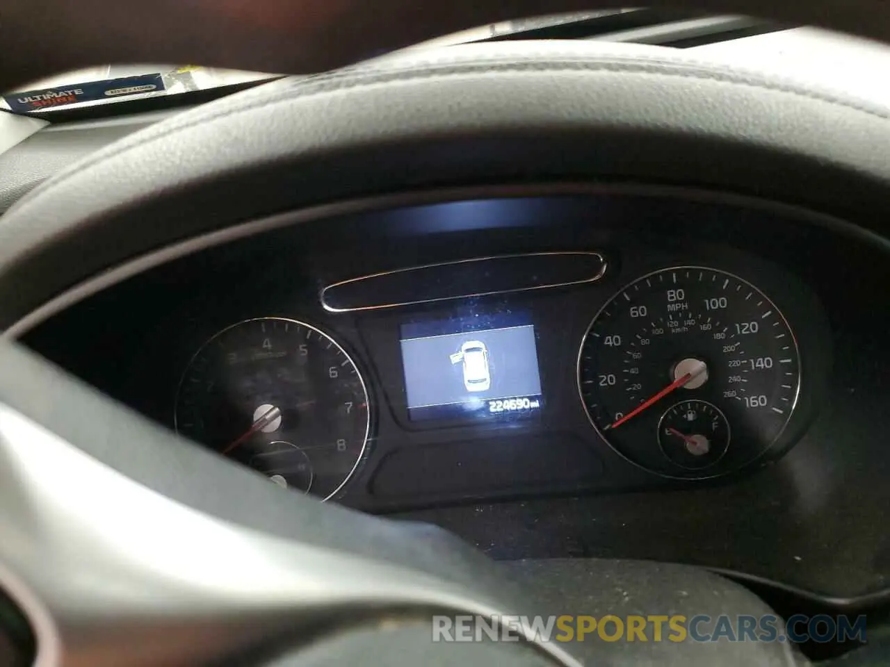 9 fotografías del automóvil dañado 5XYPGDA50KG482901 KIA SORENTO 2019