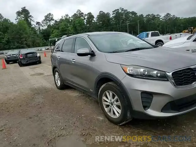 14 fotografías del automóvil dañado 5XYPGDA50KG488956 KIA SORENTO 2019