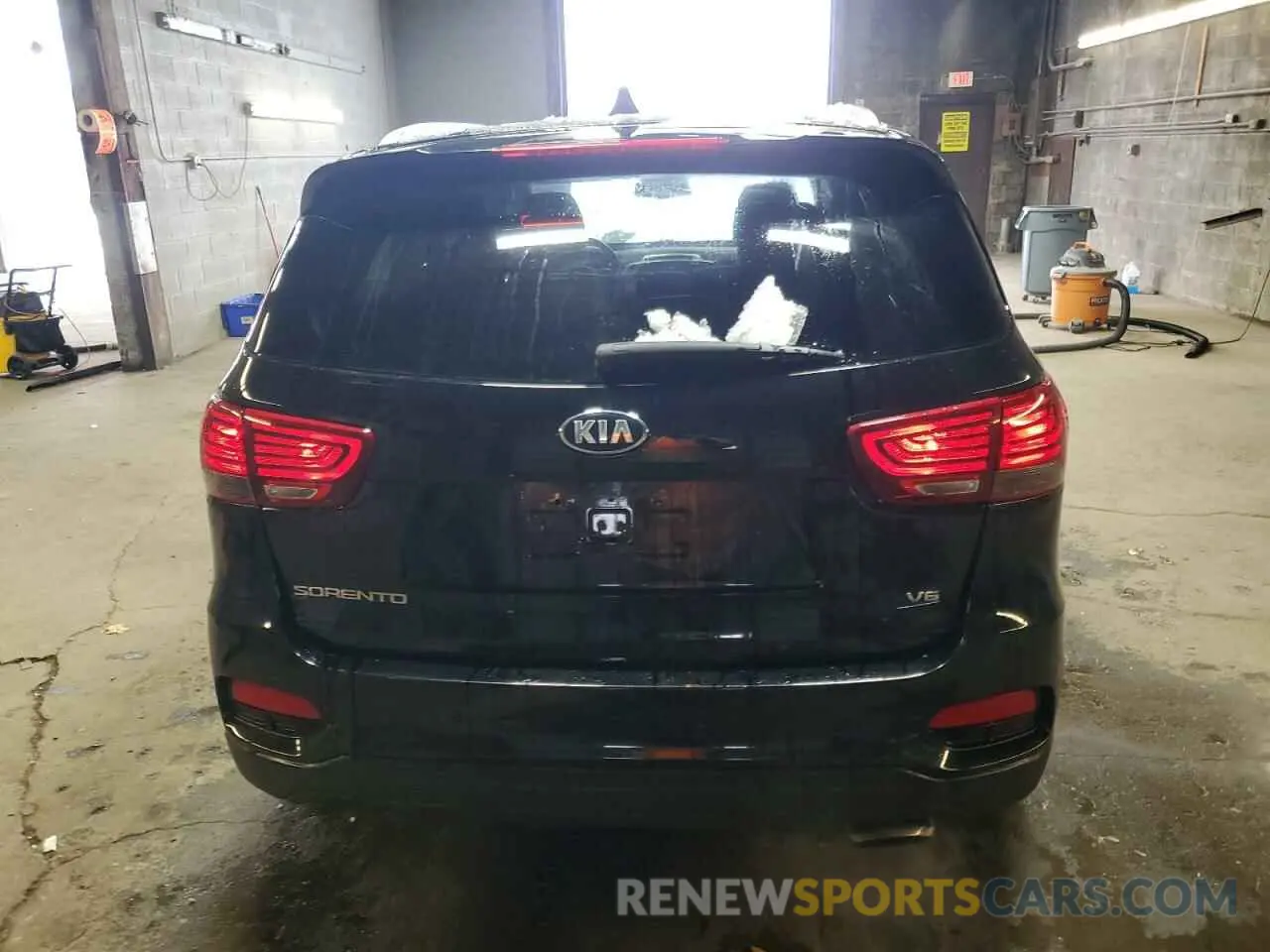6 fotografías del automóvil dañado 5XYPGDA50KG492957 KIA SORENTO 2019