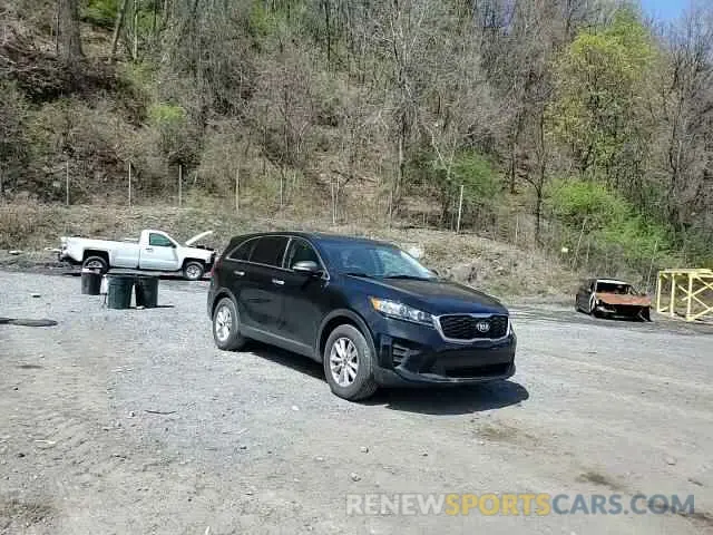 14 fotografías del automóvil dañado 5XYPGDA50KG522992 KIA SORENTO 2019