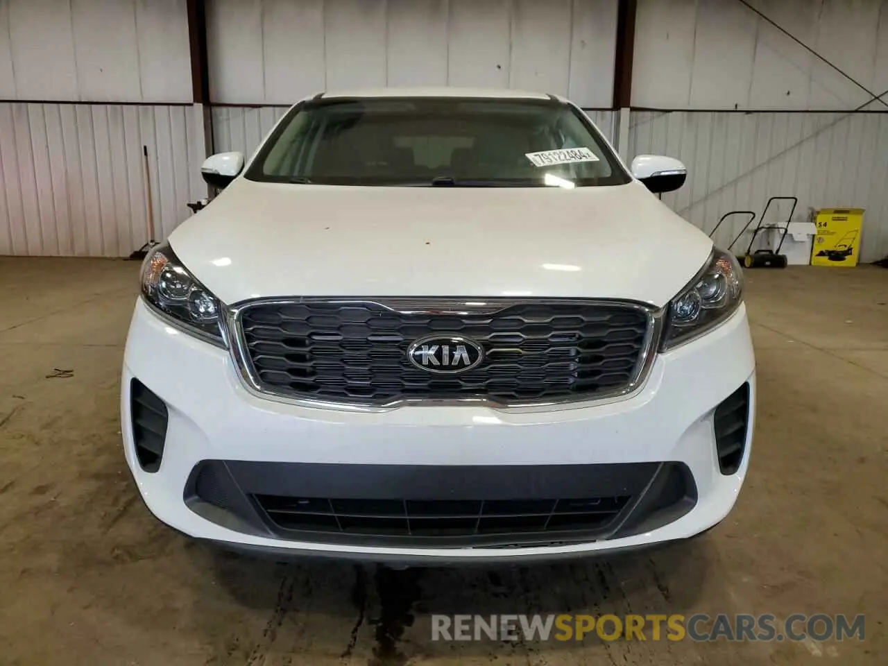 5 fotografías del automóvil dañado 5XYPGDA51KG474712 KIA SORENTO 2019