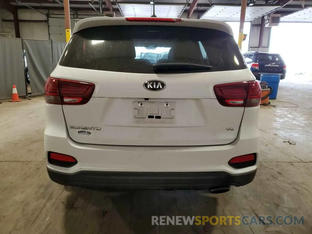 6 fotografías del automóvil dañado 5XYPGDA51KG474712 KIA SORENTO 2019