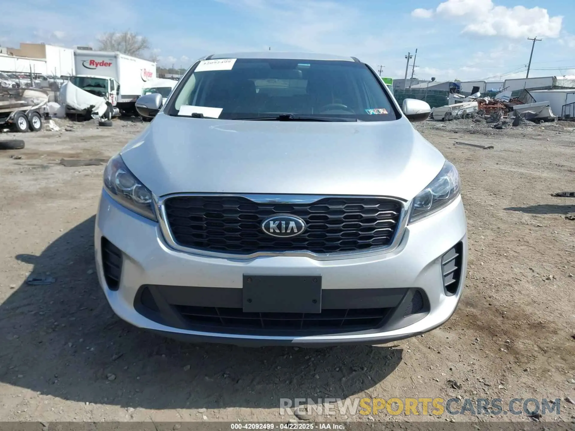 11 fotografías del automóvil dañado 5XYPGDA51KG571442 KIA SORENTO 2019
