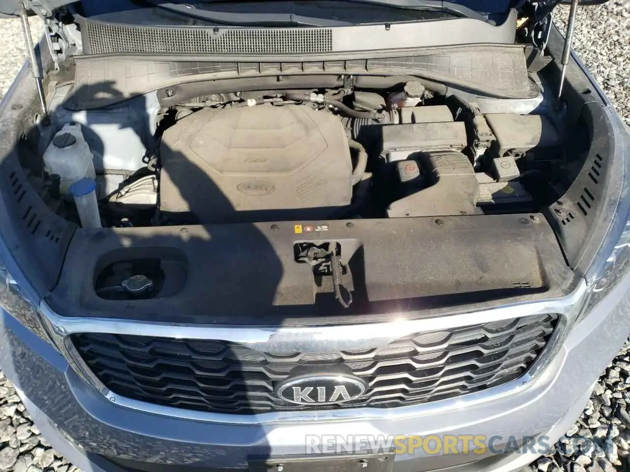 12 fotografías del automóvil dañado 5XYPGDA51KG605007 KIA SORENTO 2019
