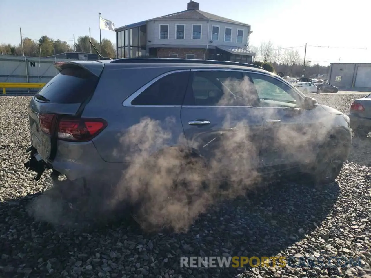 3 fotografías del automóvil dañado 5XYPGDA51KG605007 KIA SORENTO 2019