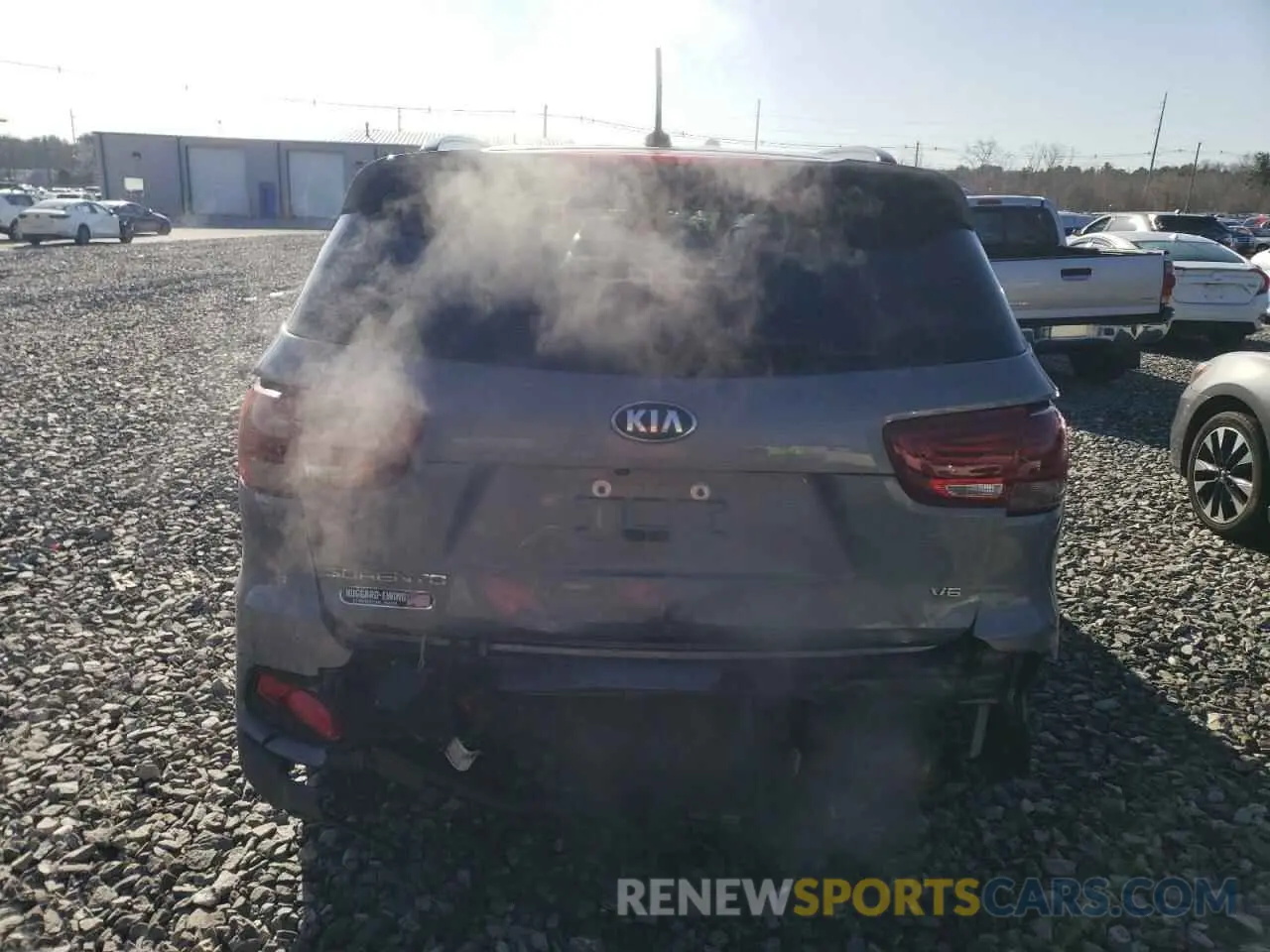 6 fotografías del automóvil dañado 5XYPGDA51KG605007 KIA SORENTO 2019