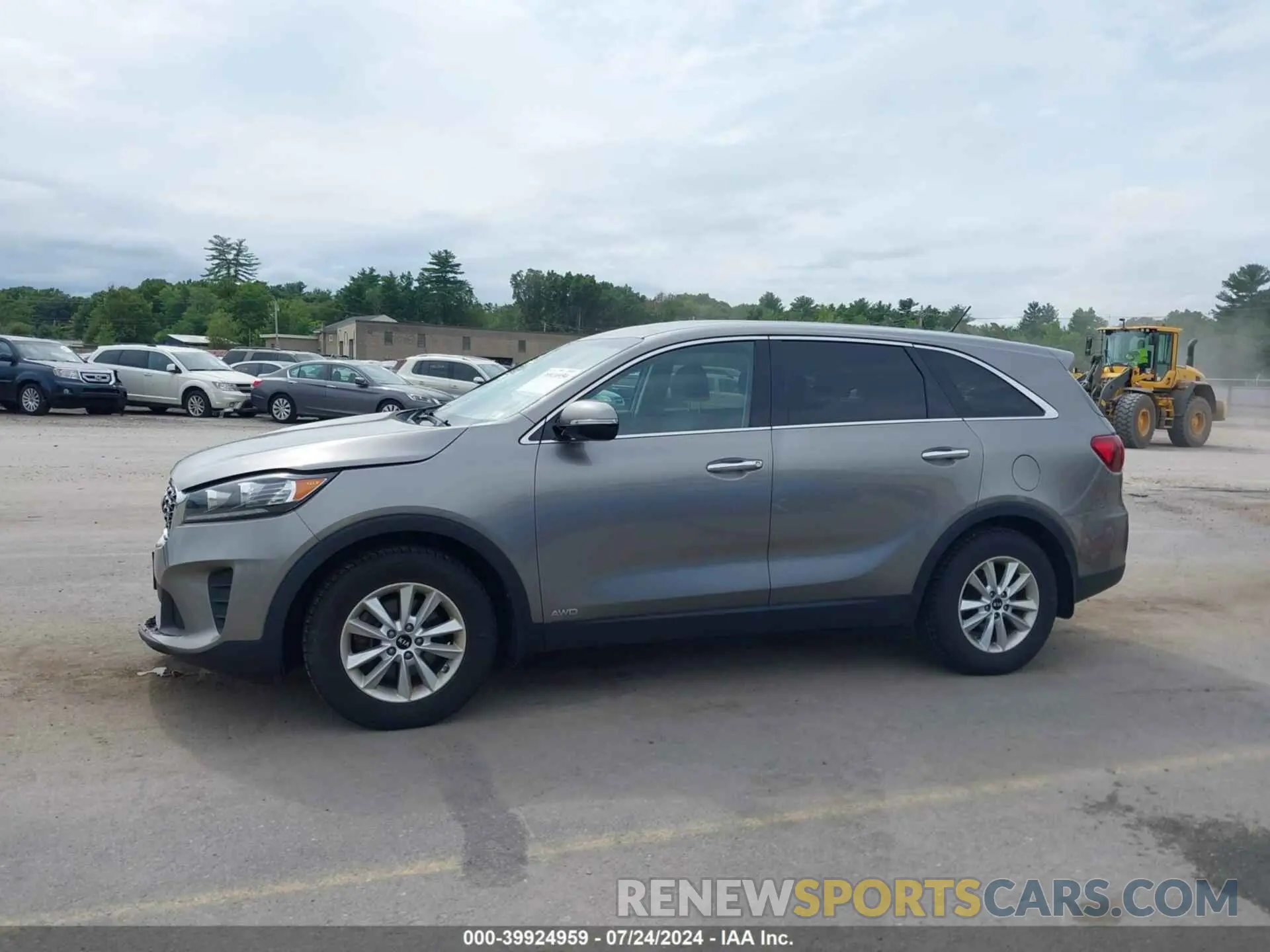 15 fotografías del automóvil dañado 5XYPGDA52KG457482 KIA SORENTO 2019