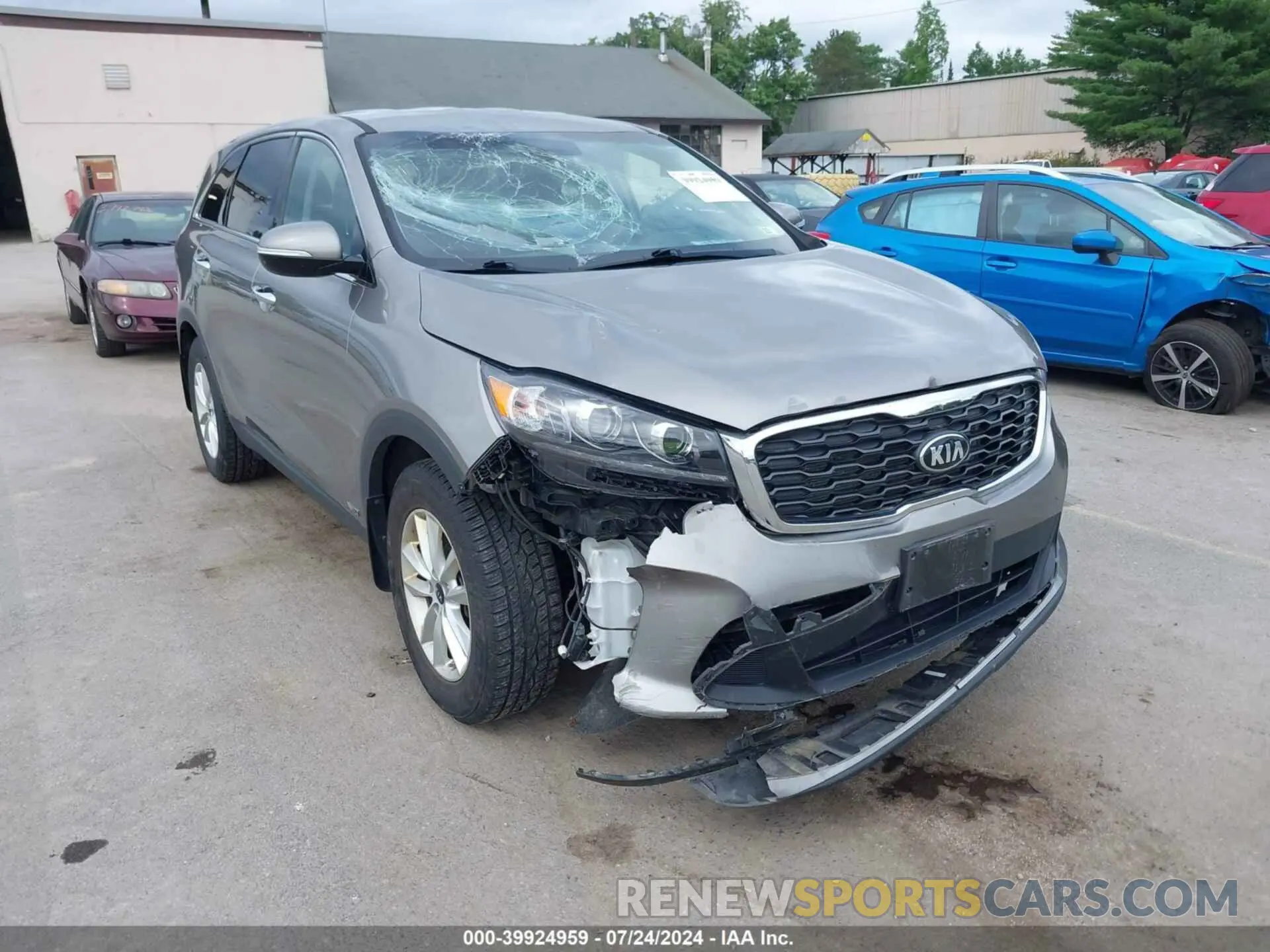6 fotografías del automóvil dañado 5XYPGDA52KG457482 KIA SORENTO 2019