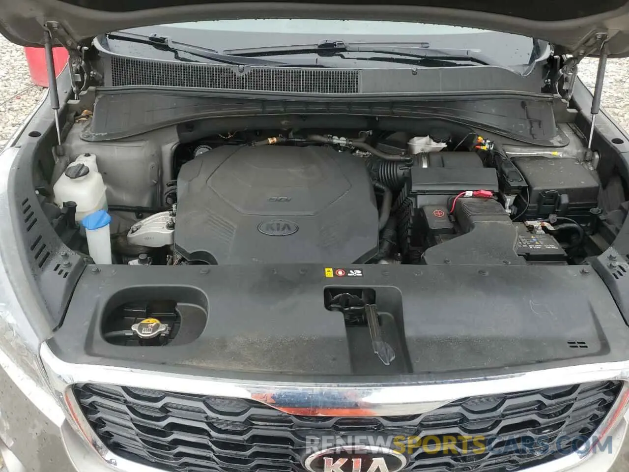 12 fotografías del automóvil dañado 5XYPGDA52KG457496 KIA SORENTO 2019
