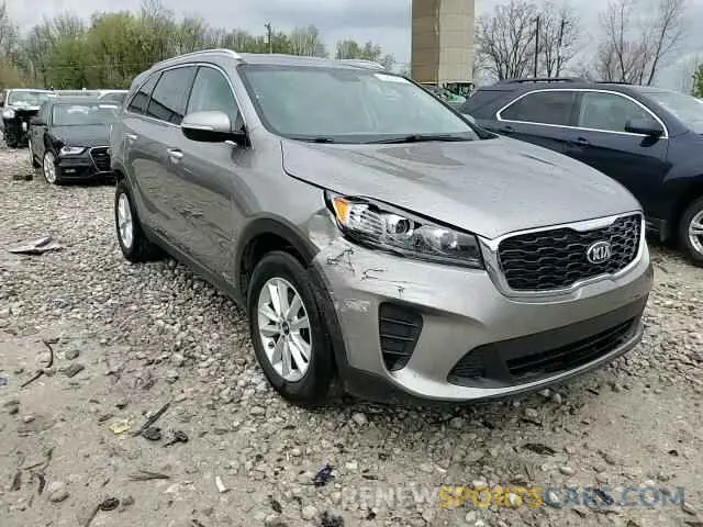 14 fotografías del automóvil dañado 5XYPGDA52KG457496 KIA SORENTO 2019