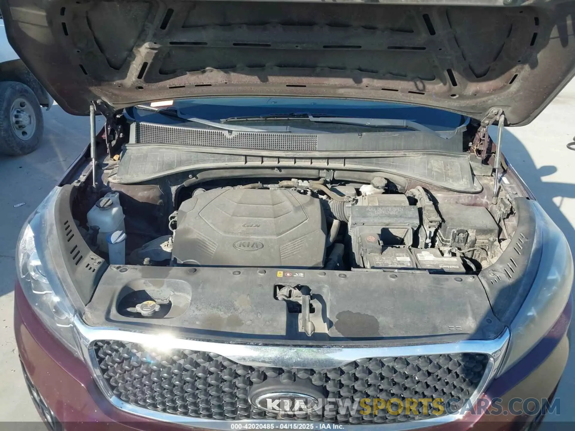 10 fotografías del automóvil dañado 5XYPGDA53KG444952 KIA SORENTO 2019