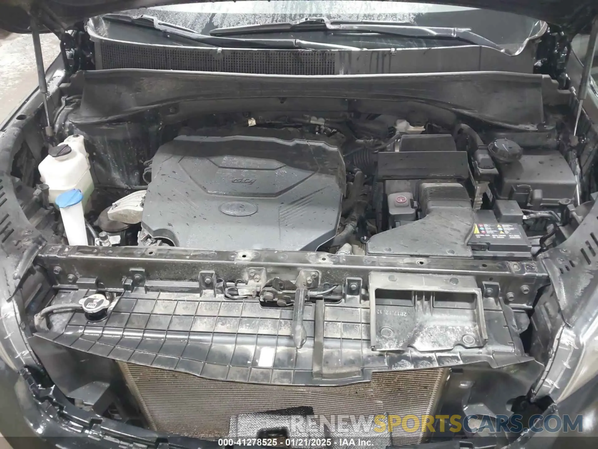 10 fotografías del automóvil dañado 5XYPGDA53KG449911 KIA SORENTO 2019