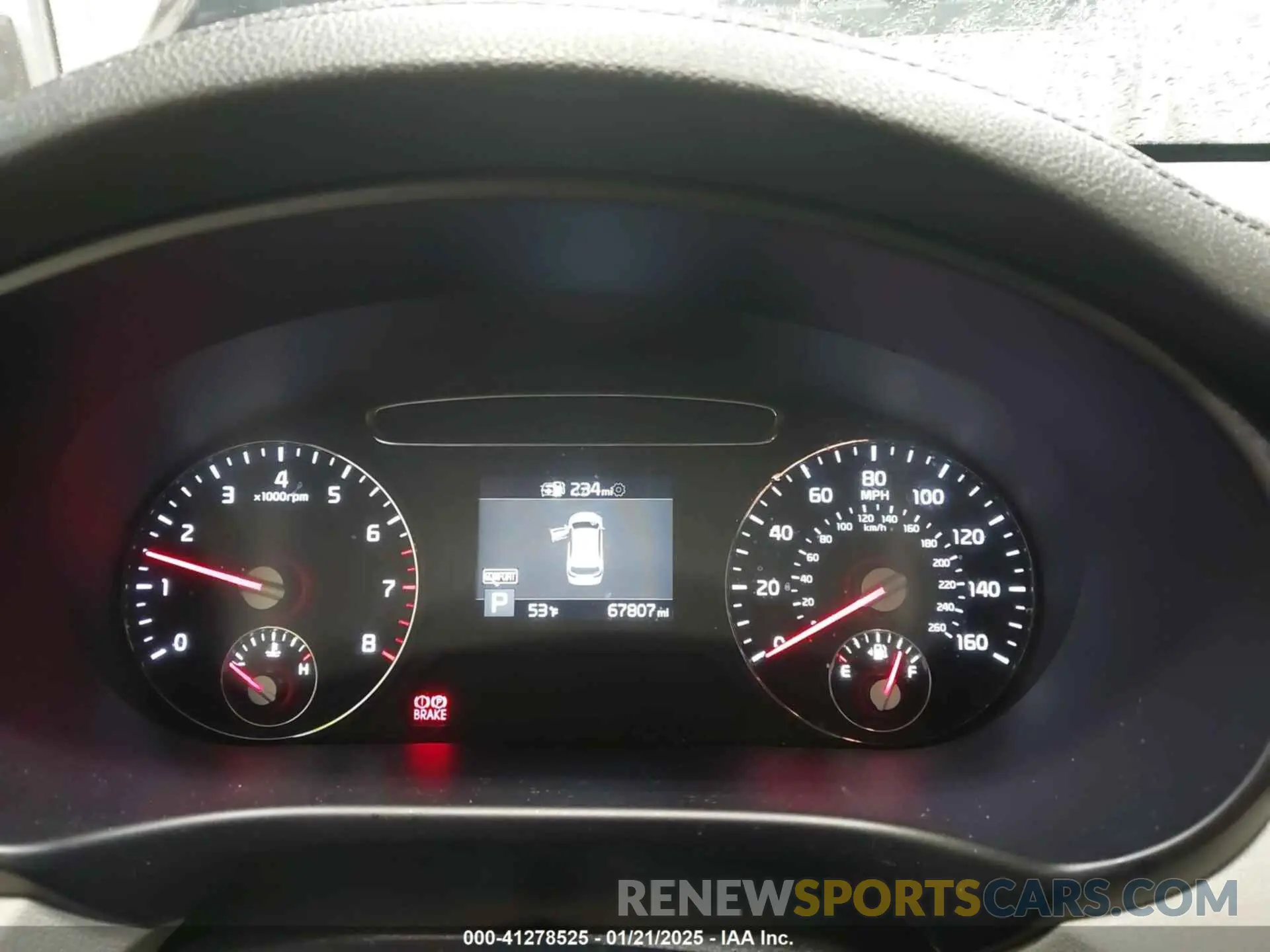 7 fotografías del automóvil dañado 5XYPGDA53KG449911 KIA SORENTO 2019
