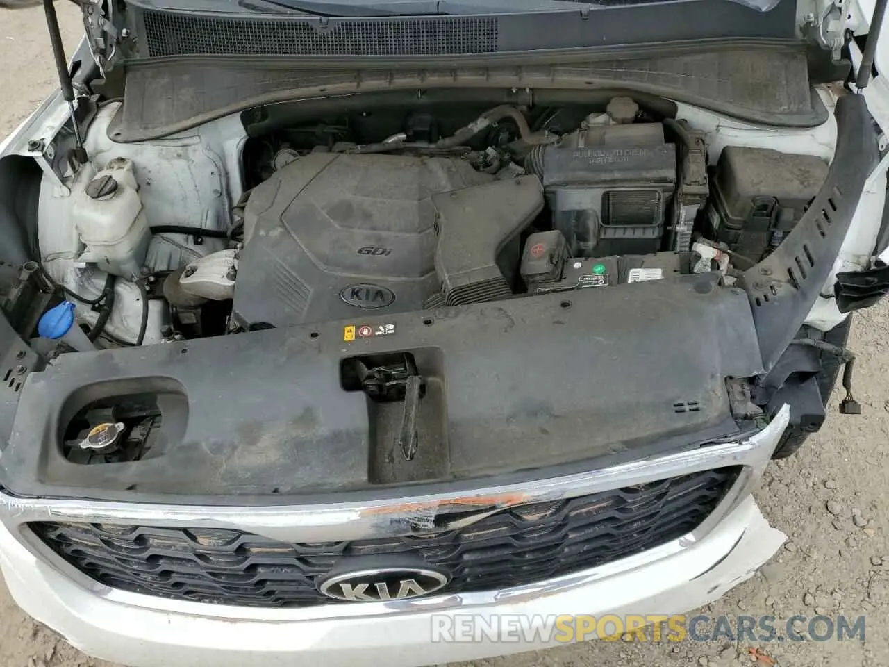 13 fotografías del automóvil dañado 5XYPGDA53KG486523 KIA SORENTO 2019