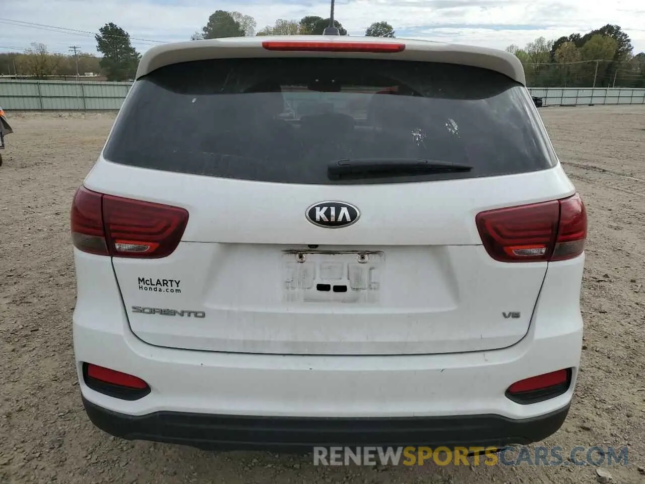 6 fotografías del automóvil dañado 5XYPGDA53KG486523 KIA SORENTO 2019