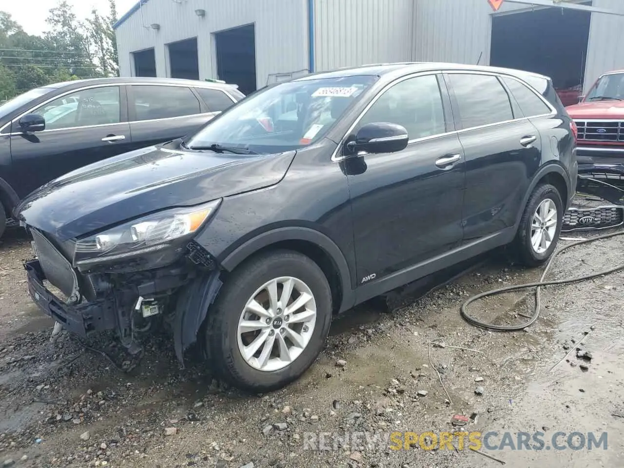 1 fotografías del automóvil dañado 5XYPGDA53KG536952 KIA SORENTO 2019
